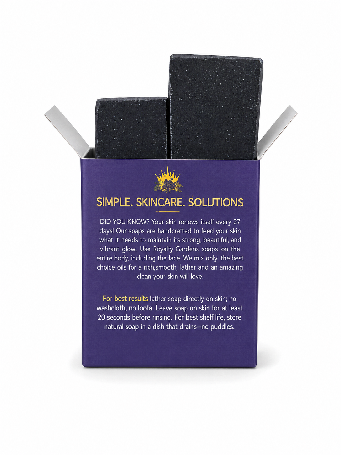 Blue Black™ Purifying Charcoal Soap