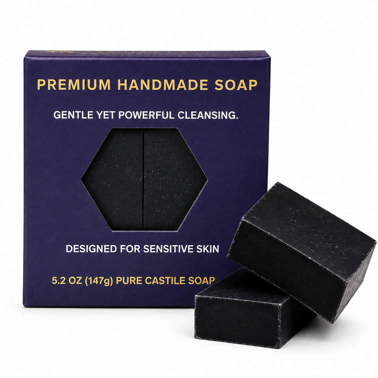 Blue Black™ Purifying Charcoal Soap