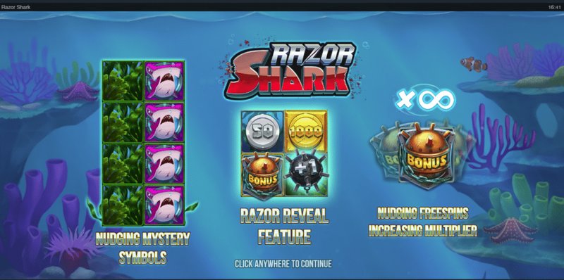 Canada - razor shark slot review