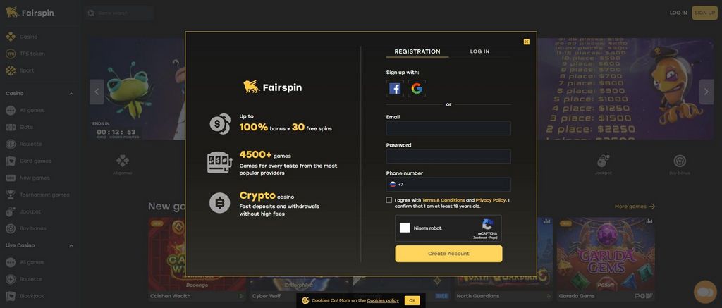 Reseña de Fairspin Casino (2026) | Puntuaciones de los jugadores y nuestro veredicto